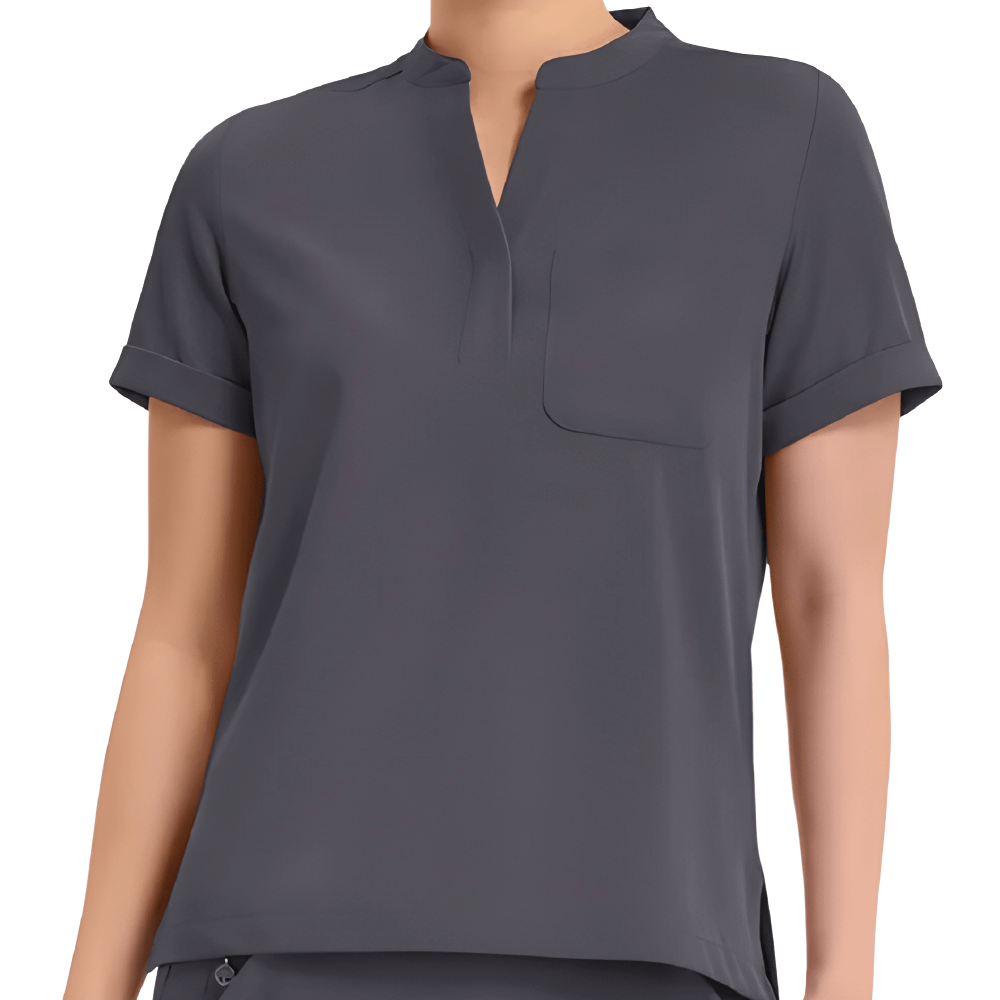 Healing Hands Women's 1-Pocket Macy Mandarin Top