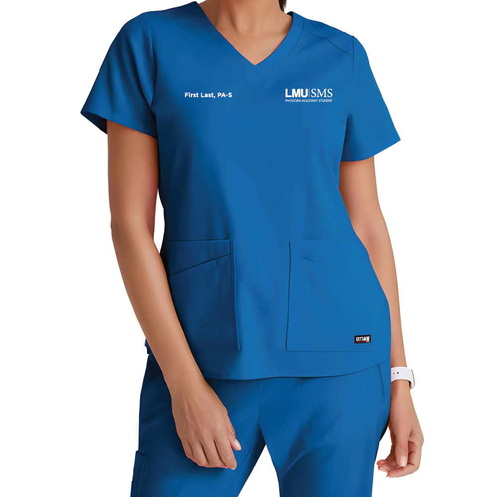 Grey's Anatomy Women's Four-Pocket V-Neck Emma Scrub Top