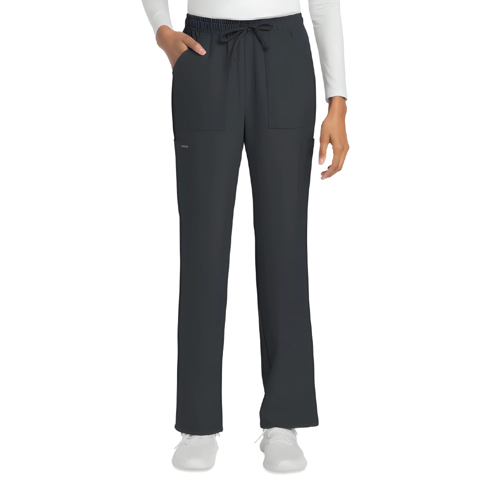 Cherokee Women's 4-Pocket Drawstring Cargo Pant